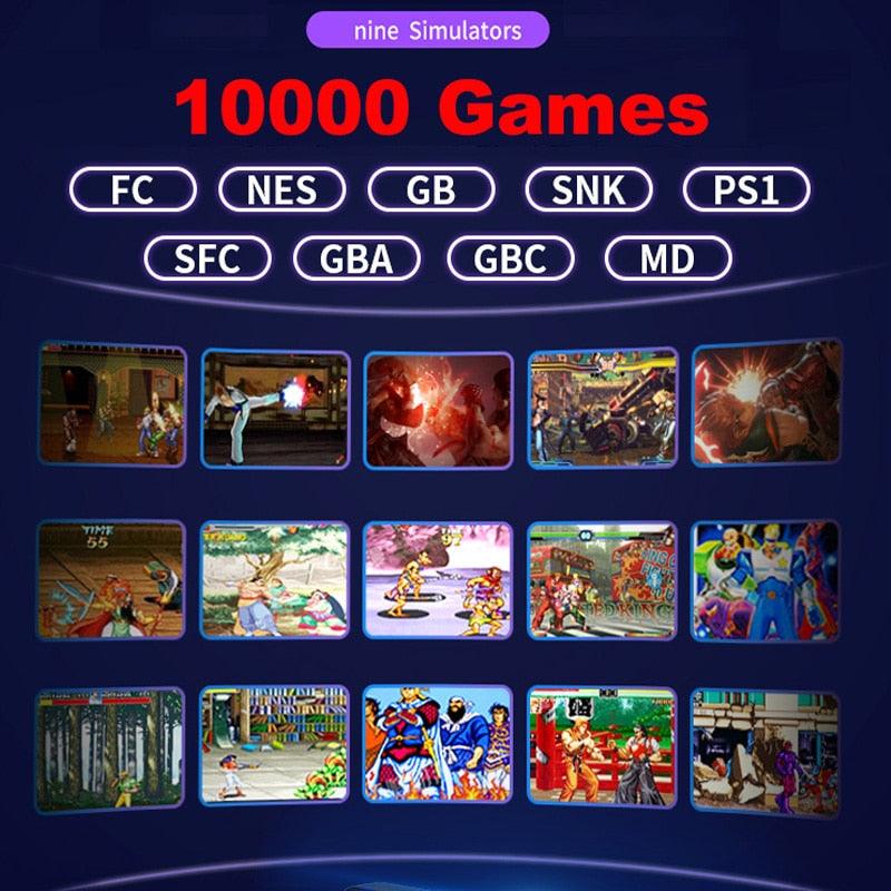 Vídeo Game Stick Retrô Original 4k UltraHD com 10000 jogos 64gb