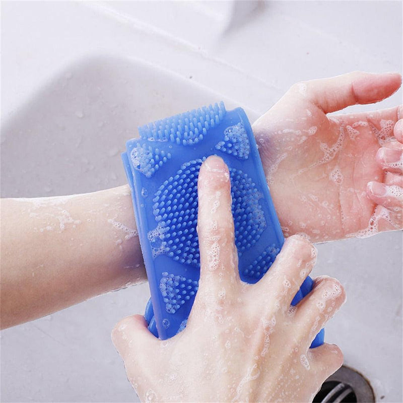 Escova de Silicone para Banho Massageadora Corporal